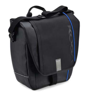 Tas Koga enkel zwart/blauw