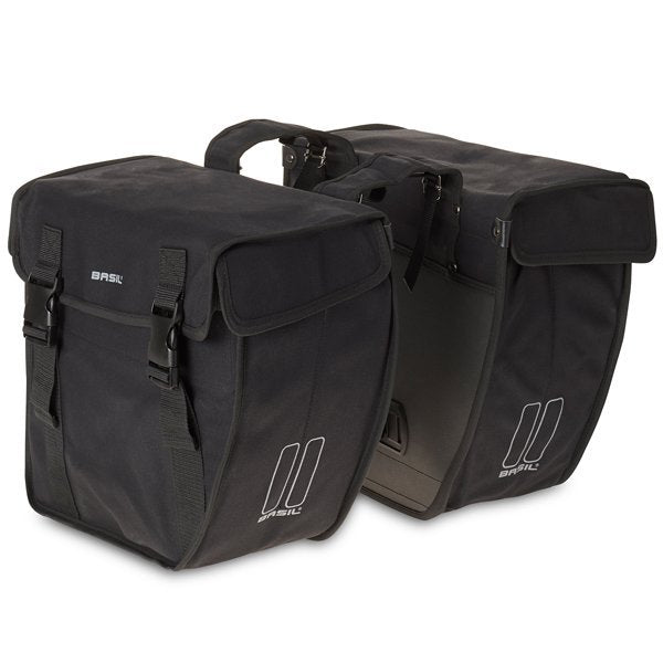 Basil dubb tas Kavan schuin XL zw