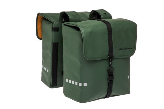 New Looxs fietstas dubbel Odense green 39L