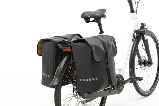 New Looxs fietstas dubbel Odense black MIK 39L
