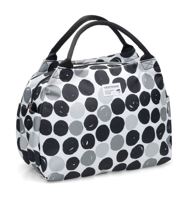 New Looxs handtas Tosca Dots zwart