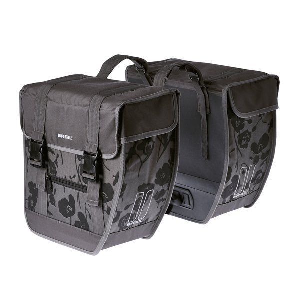 Basil dubb tas Tour XL Elegance grs