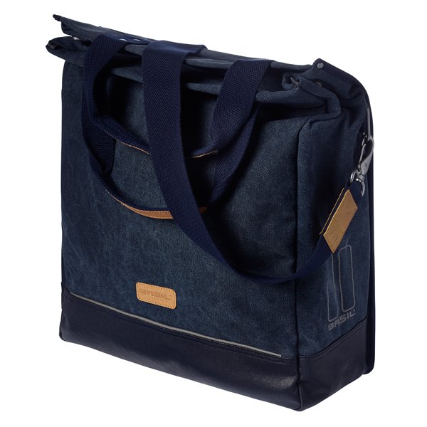 Basil schoudertas Urban Fold bl
