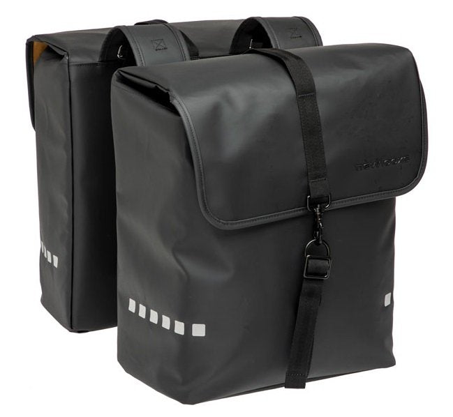 New Looxs fietstas dubbel Odense black 39L