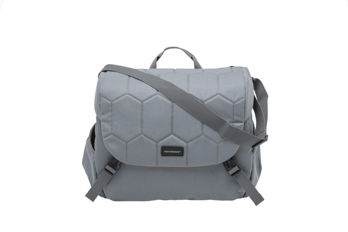 New Looxs schoudertas Mondi Joy Quilted grey 18,5L