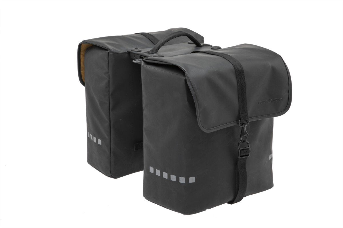 New Looxs fietstas dubbel Odense black Racktime 39