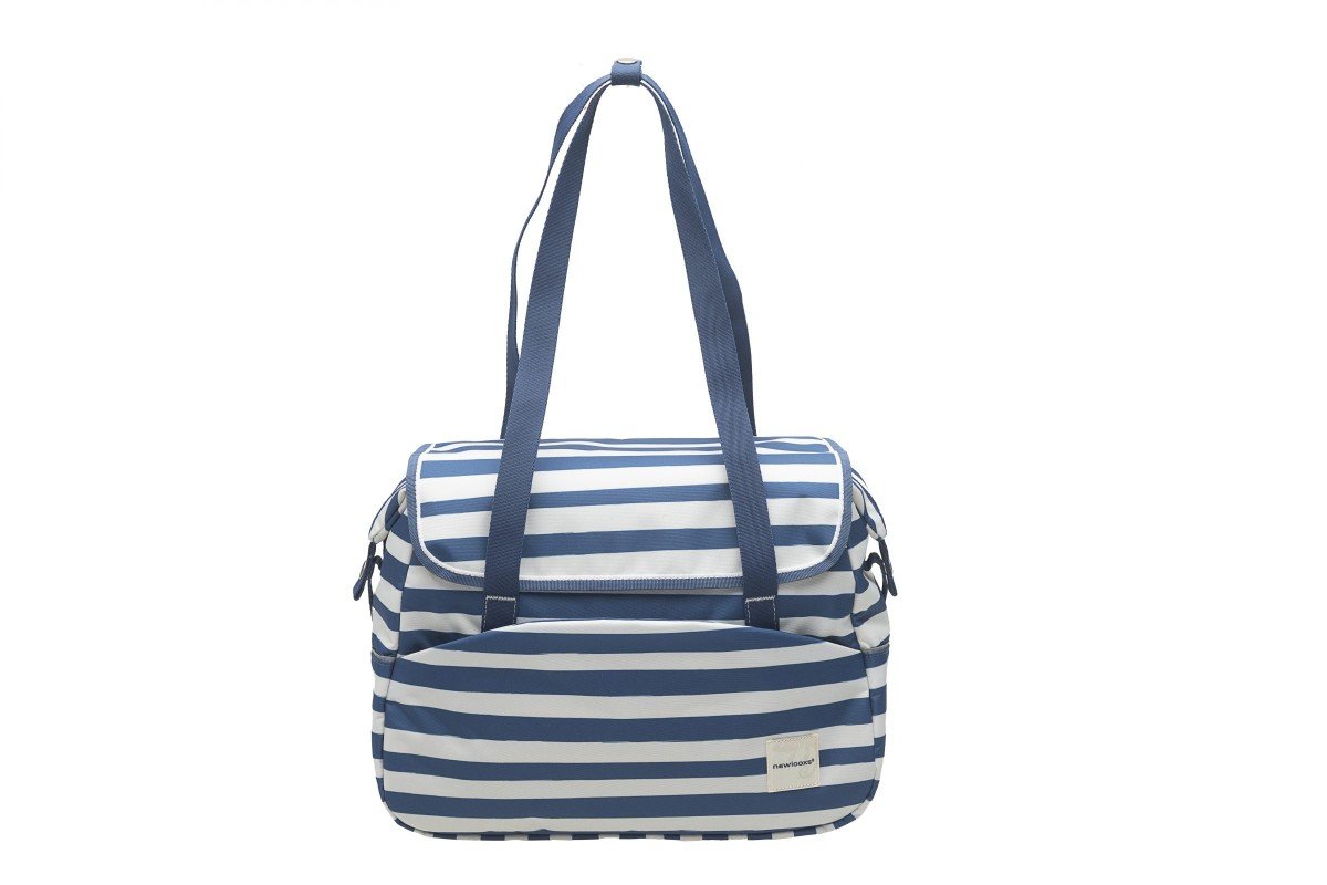 New Looxs schoudertas Tosca blue stripe 16L