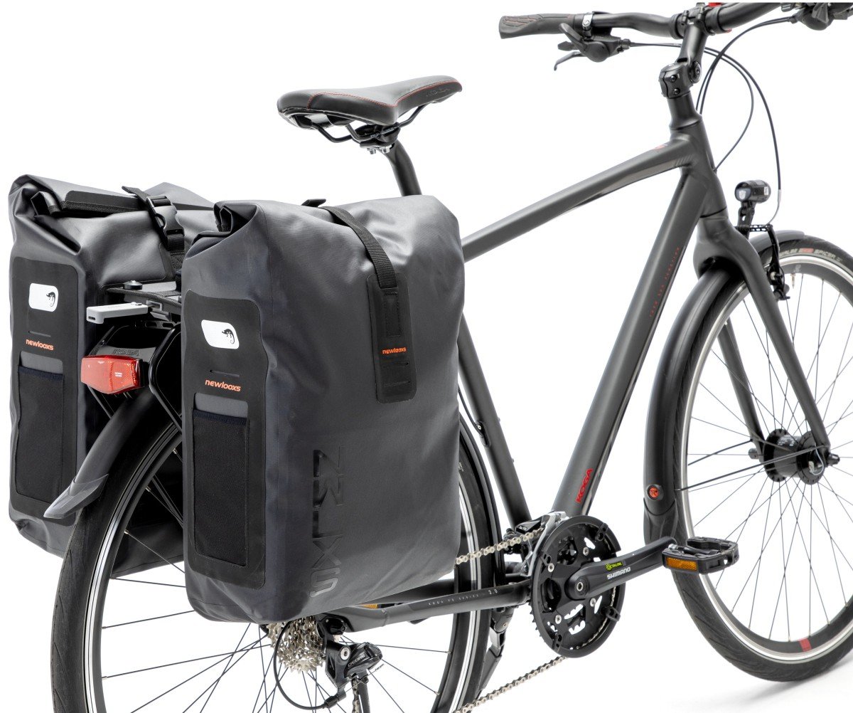 New Looxs fietstas dubbel Varo waterdicht black Ra