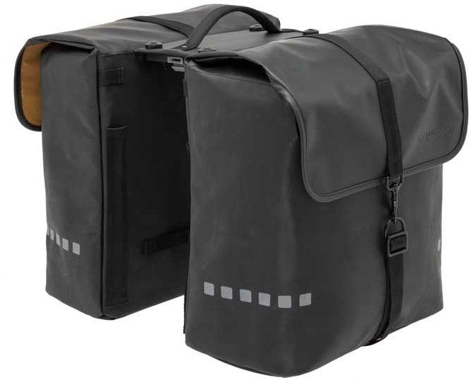 New Looxs fietstas dubbel Odense black MIK 39L