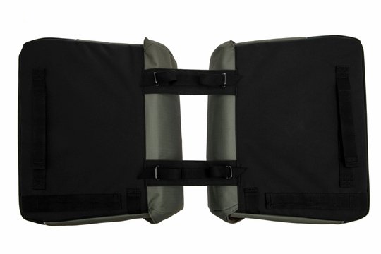 New Looxs fietstas dubbel Joli Oslo black/green 37