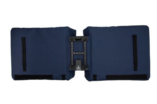 New Looxs fietstas dubbel Odense dark blue MIK 39L