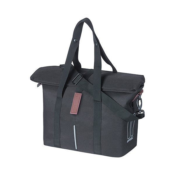 Basil fietshandtas City zwart KF - Hook 8-11L