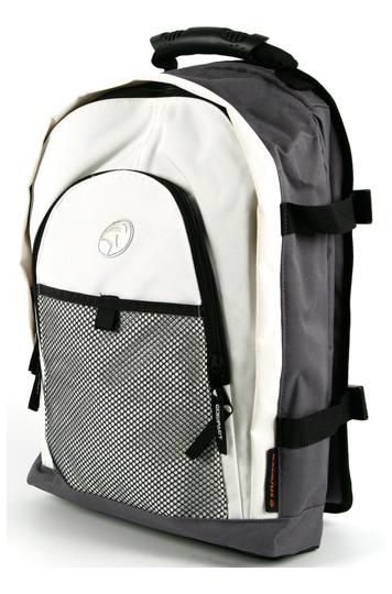 Bat tas rugzak compact bike wit/grijs