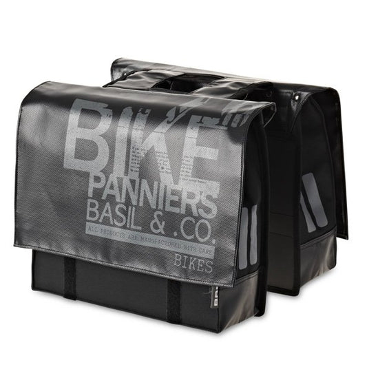 Tas bas transport kids dubbel zwart 22l