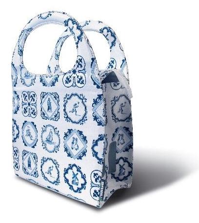 Tas Basil shopper mirte delfts bl 16l