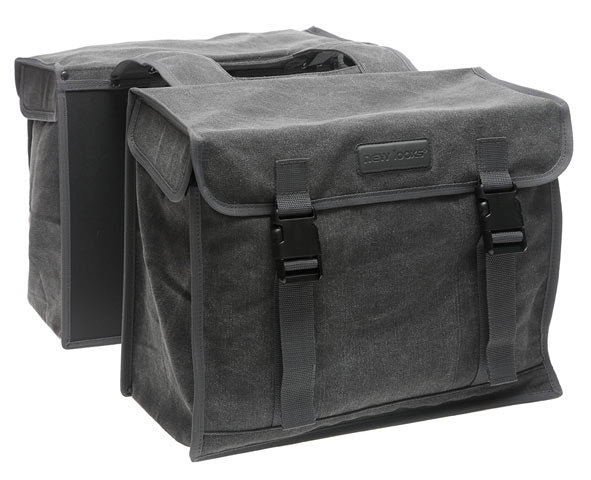 New Looxs dubbele tas Canvas Camping grs