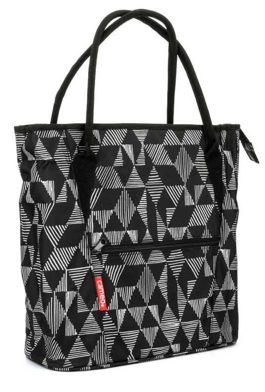 Cameo shopper tas triangle black