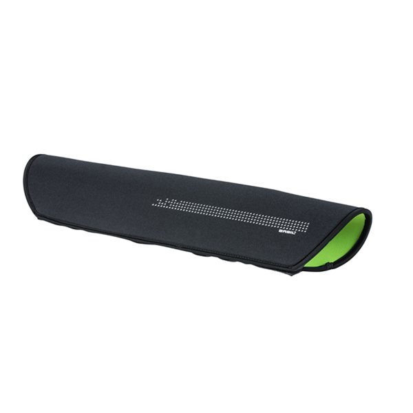 Basil battery cover frameaccu Univ. black lime