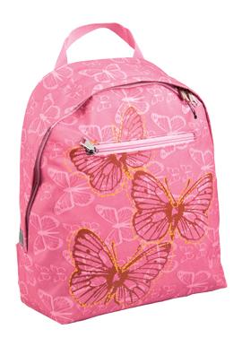 Tas Xlc rugzak kind max girl butterfly rose m/haak