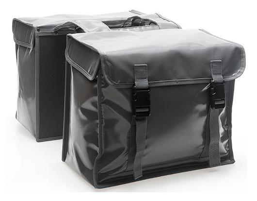 Tas New looxs bisonyl dubbel grijs