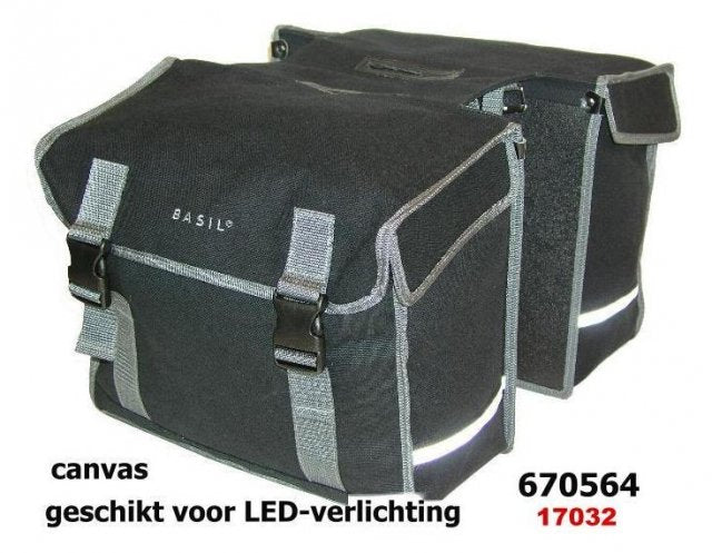 Basil dubb tas Kavan XL zw