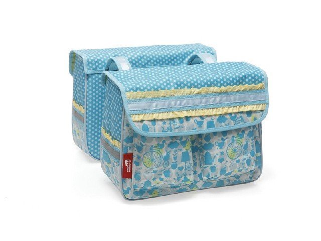 Tas New looxs emmy dubbel elephant blue