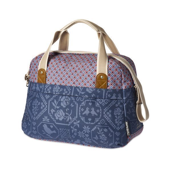 Basil Schultertasche Boheme indigo
