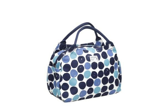 New Looxs handtas Tosca Dots blauw