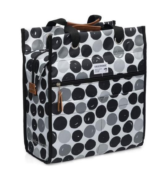 New Looxs shoppertas Lilly Dots zwart