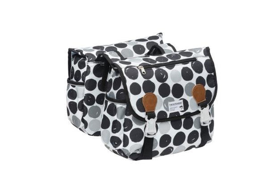 New Looxs dubbele tas Joli Dots zwart