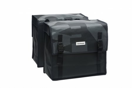 New Looxs dubbele tas Bisonyl Black grey