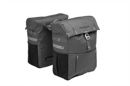 New Looxs fietstas dubbel Vigo grey MIK 37L