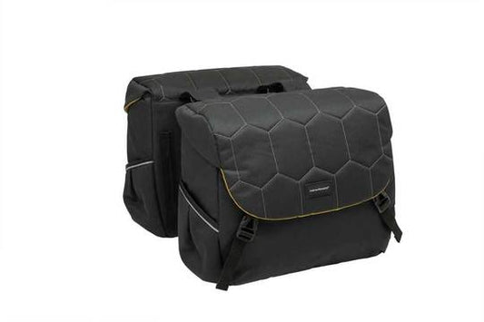 New Looxs fietstas dubbel Mondi Joy Quilted black