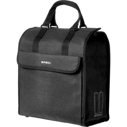 Basil shoppertas Mira zwart 18L