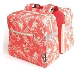 Tas Xlc dubbel allegro riem berry red