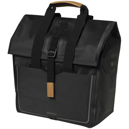Basil shoppertas Urban dry matt black 25L