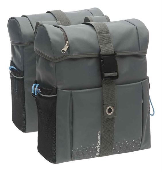 New Looxs dubbele tas Vigo silv grs