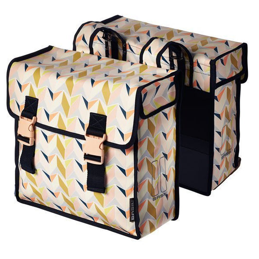 Basil dubb tas Triangle multicolor