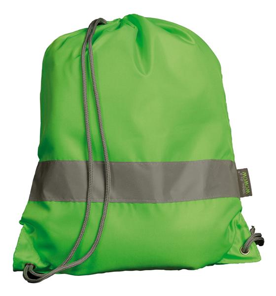 Rugtas ww reflectie groen