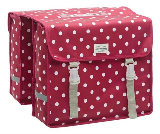 New Looxs dubbele tas 230 Fiori Polka rd