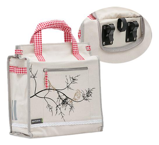 Tas Basil shopper buitenleven canvas 17l
