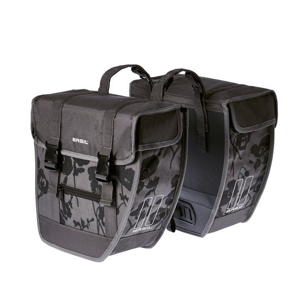 Basil dubb tas Tour Elegance grs