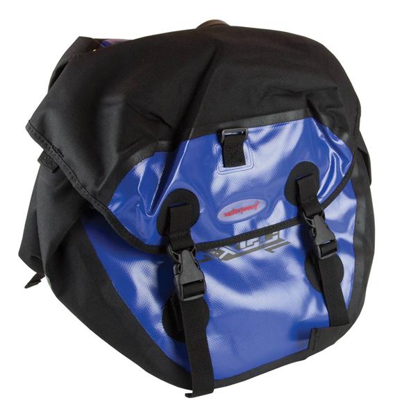 Tassenset  enkel zwart/blauw set a 2