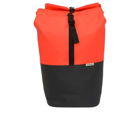New Looxs fietstas dubbel Nyborg rood/zwart 34L
