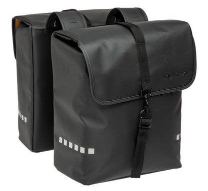 New Looxs fietstas dubbel Odense black 39L