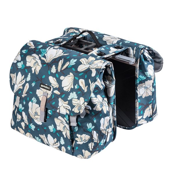 Tas bas dubbel magnolia mik teal blue 35l