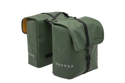 New Looxs fietstas dubbel Odense green MIK 39L