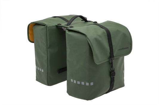 New Looxs fietstas dubbel Odense green MIK 39L