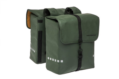 New Looxs fietstas dubbel Odense green 39L