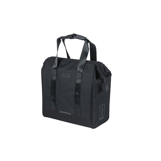 Basil shoppertas Grand zwart 23L